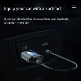 USB Bluetooth 5,0 + EDR + ЖК-дисплей, аудиоприемник, передатчик для ТВ, ПК, беспроводной USB-адаптер 3,5 мм 3,5 AUX, беспроводной адаптер