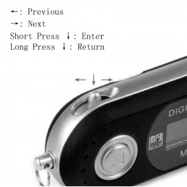 Мини-MP3-плеер M-LID с USB-подключением, FM-радио, ЖК-экраном, поддержкой карт памяти TF до 32 ГБ, портативный музыкальный плеер с разъемом 3,5 мм, питанием от батареек AAA. Цифровой аудиоплеер.