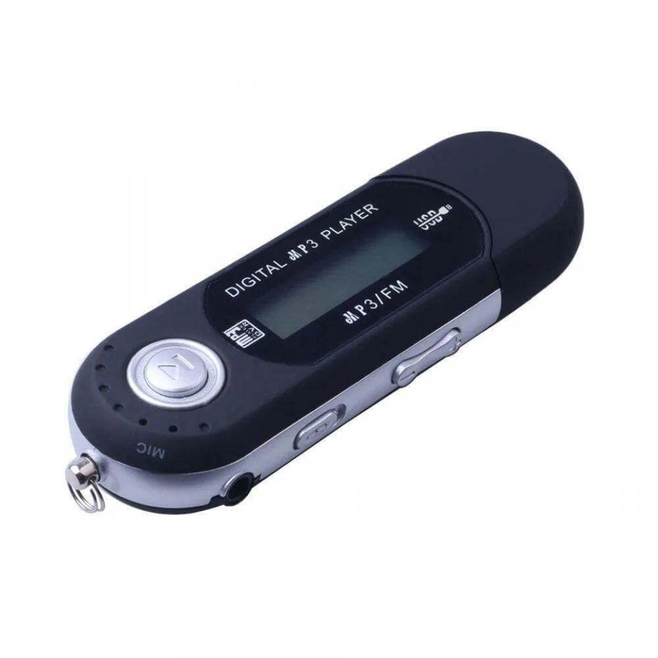 Мини-MP3-плеер M-LID с USB-подключением, FM-радио, ЖК-экраном, поддержкой карт памяти TF до 32 ГБ, портативный музыкальный плеер с разъемом 3,5 мм, питанием от батареек AAA. Цифровой аудиоплеер.