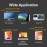 iMICI RGB Мышь Компьютерная Аккумуляторная Бесшумная, Bluetooth, Светодиодная Мышь
