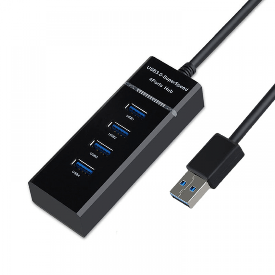 Xboss c8 4-портовый USB 3.0 концентратор высокой скорости 5 Гбит / с Скорость передачи данных Легкий USB-кабель-адаптер для PS4 / PS4 Slim / PS4 Pro // Xbox One / Xbox360 / компьютер ноутбук