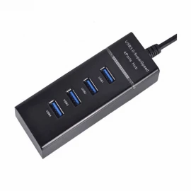 Xboss c8 4-портовый USB 3.0 концентратор высокой скорости 5 Гбит / с Скорость передачи данных Легкий USB-кабель-адаптер для PS4 / PS4 Slim / PS4 Pro // Xbox One / Xbox360 / компьютер ноутбук