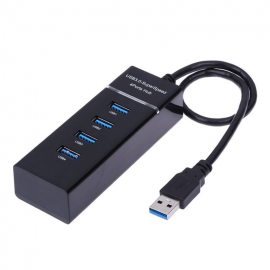 Xboss c8 4-портовый USB 3.0 концентратор высокой скорости 5 Гбит / с Скорость передачи данных Легкий USB-кабель-адаптер для PS4 / PS4 Slim / PS4 Pro // Xbox One / Xbox360 / компьютер ноутбук