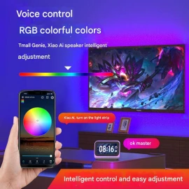 Tuya WiFi Умная RGB LED Лента – Голосовое Управление, Синхронизация Музыки, Совместимость с Mi Home и Google Home