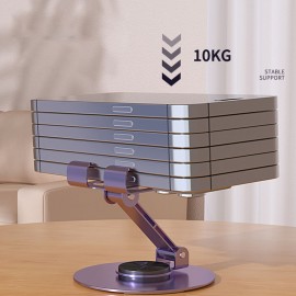 Регулируемая Подставка для Телефонов и Планшетов | 720° Поворот, Складная, Портативная для Офиса и Стримов